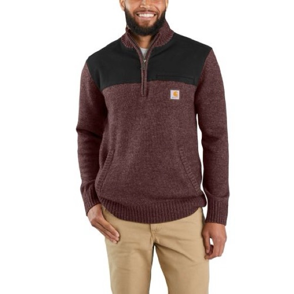 Carhartt Other - Carhartt Quarter Zip Sweater, Size Medium